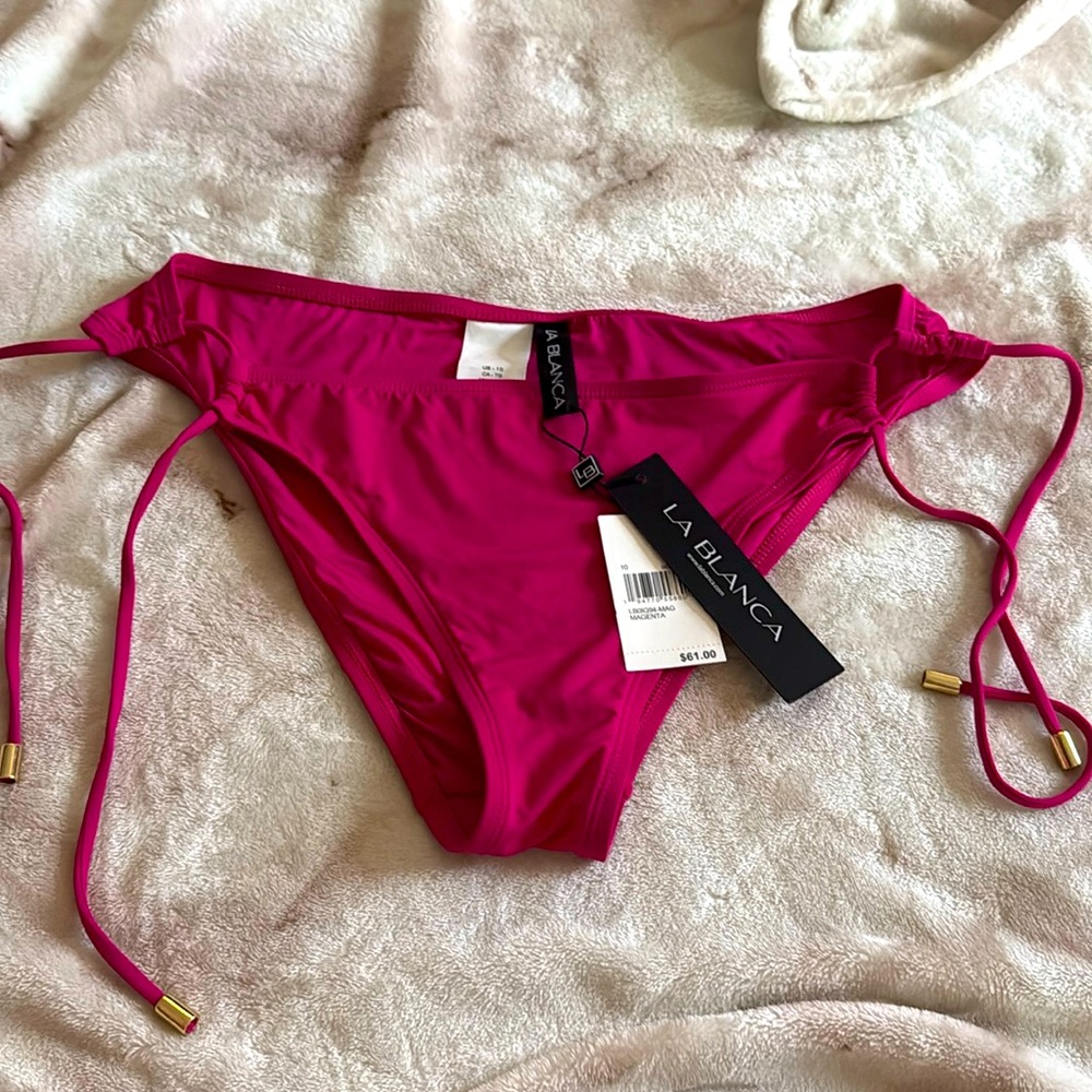NWT La Blanca Swimsuit Bottom 10